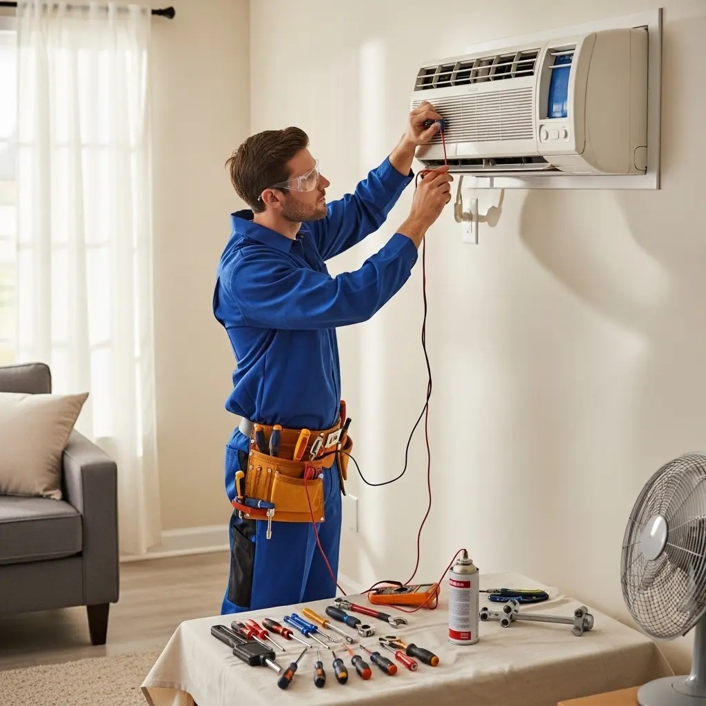 Kemalpaşa Fagor Fagor klima gaz dolumu ve bakım – Enerji verimliliği artırıldı. - Teknik servis örneği